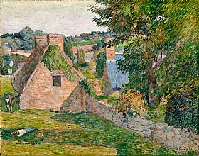 Paul Gauguin, Chemin montant  Osny - GRANDS PEINTRES / Gauguin
