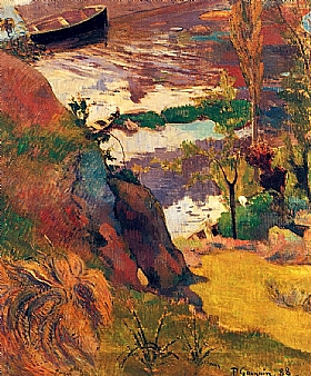 Paul Gauguin, Marins et baigneurs bord de mer - GRANDS PEINTRES / Gauguin