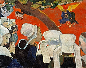 Paul Gauguin, Vision après sermon - GRANDS PEINTRES / Gauguin
