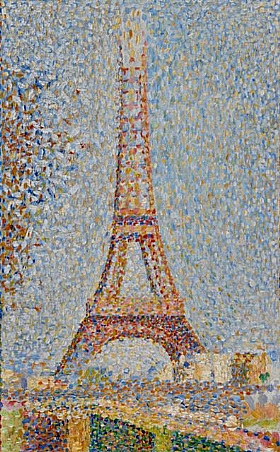 Georges Seurat, La Tour Eiffel - GRANDS PEINTRES / Seurat