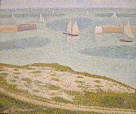 Georges Seurat, Port en Bessin - GRANDS PEINTRES / Seurat