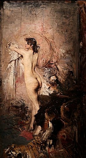 Giovanni Boldini, Femme nue debout - GRANDS PEINTRES / Boldini
