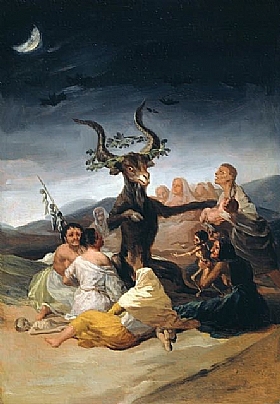 Francisco de Goya, Le sabbat des sorcires - GRANDS PEINTRES / Goya