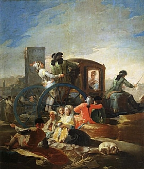 Francisco de Goya, Le marchand de vaiselle - GRANDS PEINTRES / Goya