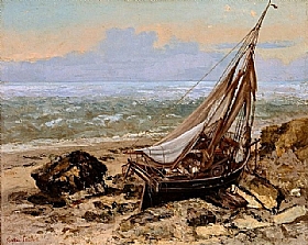 Gustave Courbet, Bateaux de pêche - GRANDS PEINTRES / Courbet