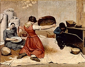 Gustave Courbet, Les cribleuses de bl - GRANDS PEINTRES / Courbet