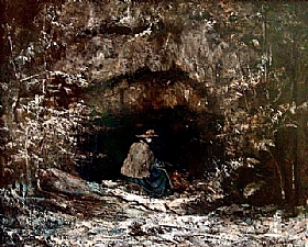 Gustave Courbet, L'hiver - GRANDS PEINTRES / Courbet