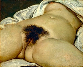 Gustave Courbet, L'origine du monde - GRANDS PEINTRES / Courbet