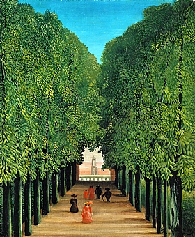 Henri Rousseau, Avenue dans le parc de Saint-Cloud - GRANDS PEINTRES / Rousseau