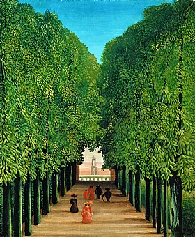Henri Rousseau, Avenue au parc de Saint-Cloud - GRANDS PEINTRES / Rousseau