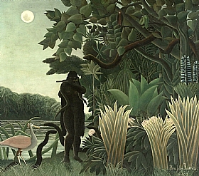 Henri Rousseau, La charmeuse de serpents - GRANDS PEINTRES / Rousseau