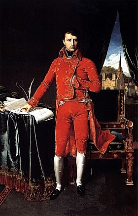 Jean-Auguste Ingres, Bonaparte premier consul - GRANDS PEINTRES / Ingres