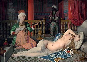 Jean-Auguste Ingres, LOdalisque  l'escalve - GRANDS PEINTRES / Ingres