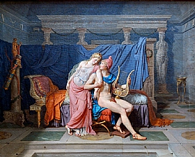 Jacques-Louis David, Les amours de Paris et Hélène - GRANDS PEINTRES / David