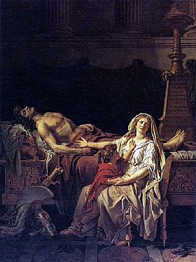Jacques-Louis David, La douleur d'Andromaque - GRANDS PEINTRES / David
