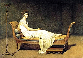 Jacques-Louis David, Madame Rcamier - GRANDS PEINTRES / David