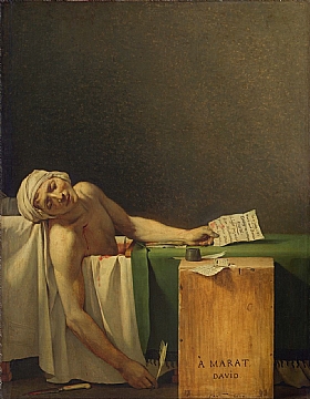 Jacques-Louis David, Marat Assassin - GRANDS PEINTRES / David