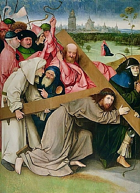 Jérôme Bosch, Le Christ portant la croix - GRANDS PEINTRES / Bosch