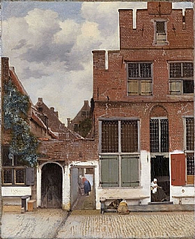 Johannes Vermeer, Ruelle - GRANDS PEINTRES / Vermeer