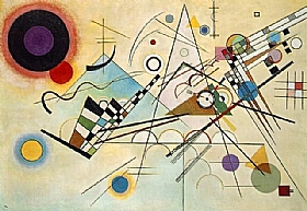 Vassily Kandinsky, Composition 8 - GRANDS PEINTRES / Kandinsky