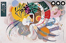 Vassily Kandinsky, Courbe dominante - GRANDS PEINTRES / Kandinsky