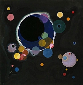 Vassily Kandinsky, Plusieurs cercles - GRANDS PEINTRES / Kandinsky