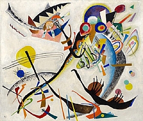 Vassily Kandinsky, Segment bleu - GRANDS PEINTRES / Kandinsky