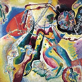 Vassily Kandinsky, Tache rouge - GRANDS PEINTRES / Kandinsky