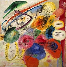 Vassily Kandinsky, Traits noirs - GRANDS PEINTRES / Kandinsky