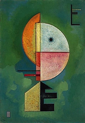 Vassily Kandinsky, Vers le haut - GRANDS PEINTRES / Kandinsky