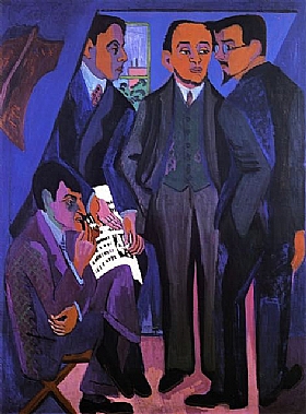 Ernst-Ludwig Kirchner, Artistes de die Brucke - GRANDS PEINTRES / Kirchner