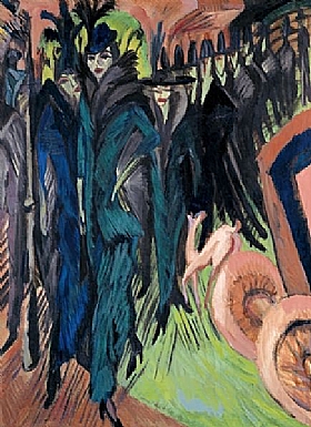 Ernst-Ludwig Kirchner, Friedrichstrasse Berlin - GRANDS PEINTRES / Kirchner