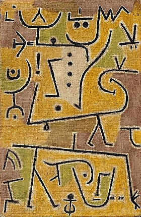 Paul Klee, Gilet d'or - GRANDS PEINTRES / Klee