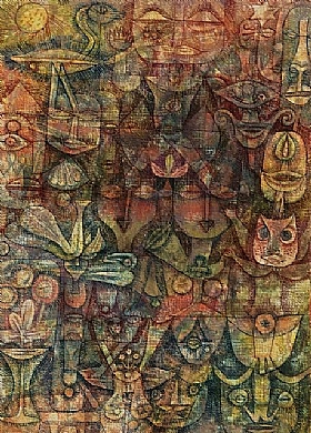 Paul Klee, Jardin trange - GRANDS PEINTRES / Klee