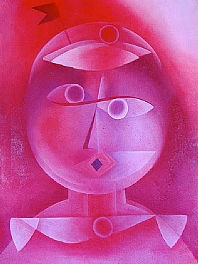 Paul Klee, Masque avec un petit drapeau - GRANDS PEINTRES / Klee