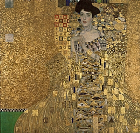 Gustav Klimt, Adele Bloch Bauer - GRANDS PEINTRES / Klimt