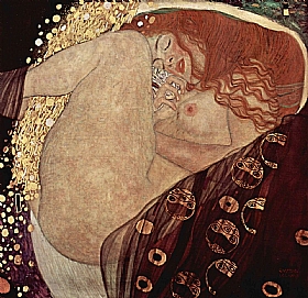 Gustav Klimt, Danae - GRANDS PEINTRES / Klimt