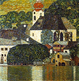 Gustav Klimt, Eglise d’unterach sur l’attersee - GRANDS PEINTRES / Klimt