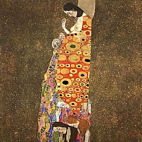 Gustav Klimt, Espoir II - GRANDS PEINTRES / Klimt