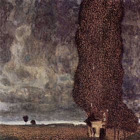 Gustav Klimt, Le grand peuplier - GRANDS PEINTRES / Klimt