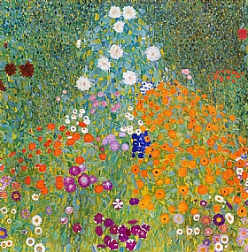 Gustav Klimt, Jardin à la campagne - GRANDS PEINTRES / Klimt