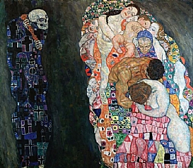 Gustav Klimt, Mort et vie - GRANDS PEINTRES / Klimt