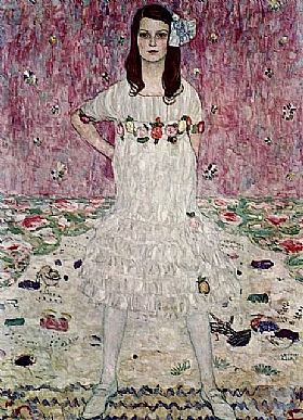 Gustav Klimt, Portrait de Mada Privamesi - GRANDS PEINTRES / Klimt