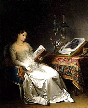 Marguerite Gérard, La lecture - GRANDS PEINTRES / Gérard