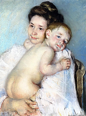 Mary Cassatt, Mère et enfant - GRANDS PEINTRES / Cassatt