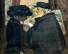 Maurice Denis, Edgar Degas et son modle - GRANDS PEINTRES / Denis