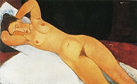 Modigliani, Nu 1917 - GRANDS PEINTRES / Modigliani