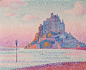 Paul Signac, Mont Saint Michel - GRANDS PEINTRES / Signac