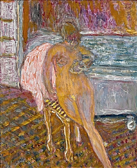 Pierre Bonnard, Femme  sa toilette - GRANDS PEINTRES / Bonnard