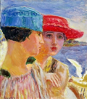 Pierre Bonnard, Jeunes femmes et une mouette - GRANDS PEINTRES / Bonnard